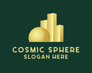 Gold Sphere Graph logo