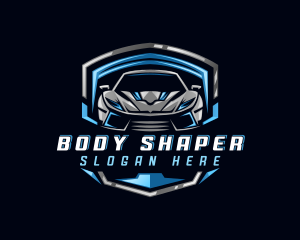 Sports Car Garage logo design