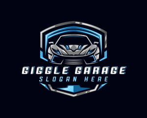 Sports Car Garage logo design