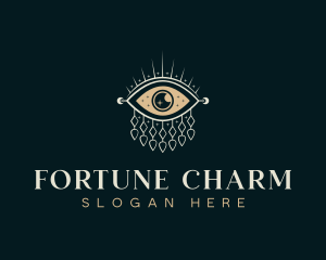 Boho Eye Fortune Teller logo design