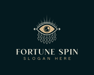 Boho Eye Fortune Teller logo design