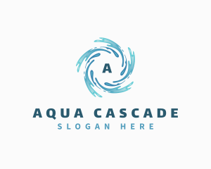 Splash Water Waves Aquatic logo design