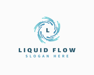 Splash Water Waves Aquatic logo design