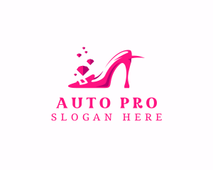 Fashion Stiletto Shoe Logo