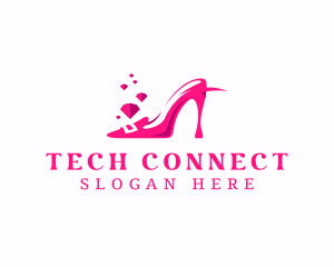 Fashion Stiletto Shoe Logo