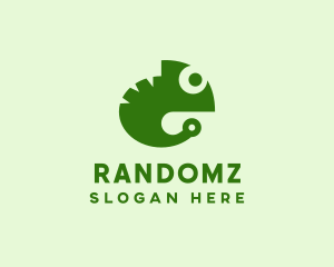 Green Digital Chameleon logo
