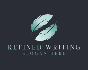 Feather Quill Publisher logo design