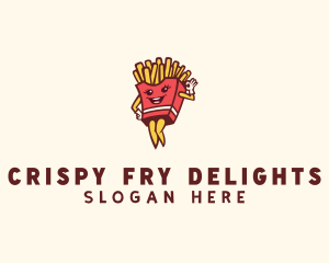 Smiling French Fries  logo