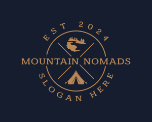 Outdoor Camping Travel logo design