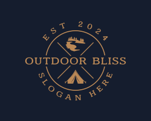 Outdoor Camping Travel logo design