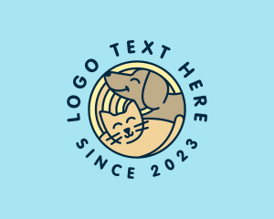 Pet Kitten Dog  logo