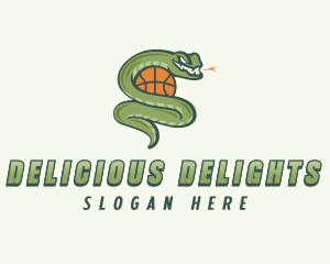 Snake Basketball League Logo