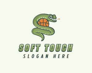 Snake Basketball League logo design