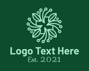 Green Garden Plant  logo