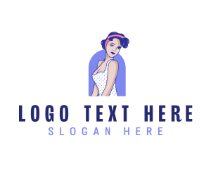 Fashion Pinup Woman logo