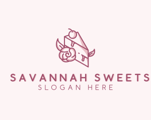 Sweet Cake Dessert logo design