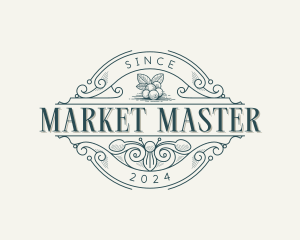 Blueberry Farmers Market logo design