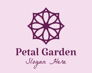 Petal Flower Pattern logo design