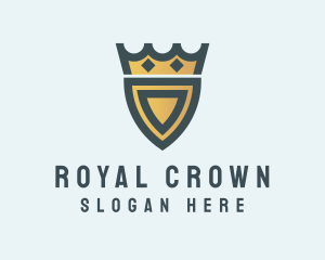 Royal Crown Shield logo design