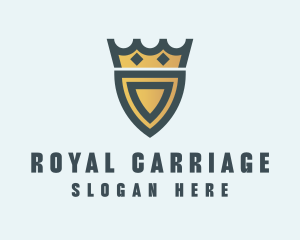 Royal Crown Shield logo design