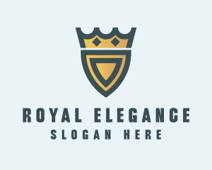 Royal Crown Shield logo design