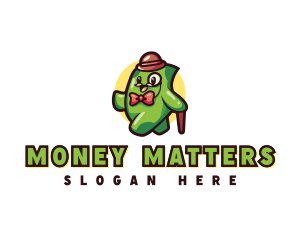 Cute Money Cash  logo design