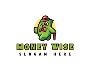 Cute Money Cash  logo design