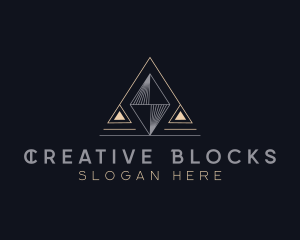 Pyramid Diamond logo design