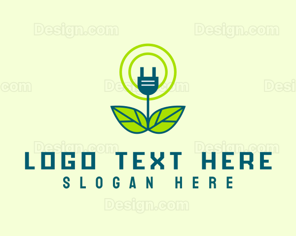 Plant Power Plug Logo