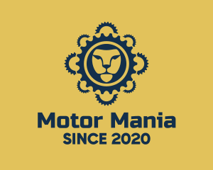 Lion Gear Motors  logo design