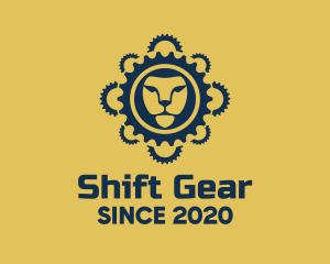 Lion Gear Motors  logo design