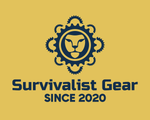 Lion Gear Motors  logo design