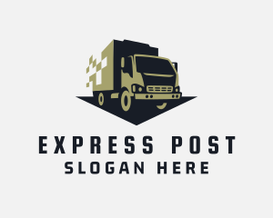 Express Trucking Delivery logo design