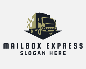 Express Trucking Delivery logo design