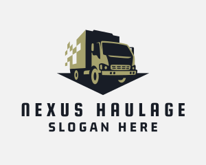 Express Trucking Delivery logo design