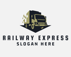 Express Trucking Delivery logo design