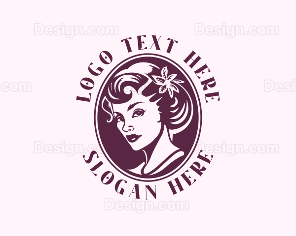 Cosmetology Beauty Salon Logo