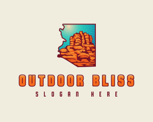 Arizona Desert Mountain logo design