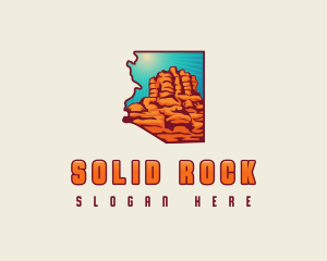 Arizona Desert Mountain logo design