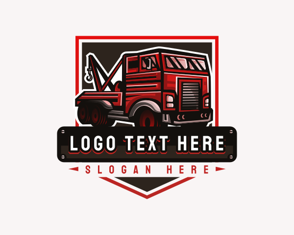 Tow Truck logo example 4