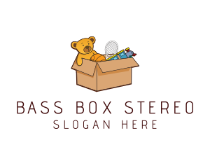 Toy Box Donation logo design