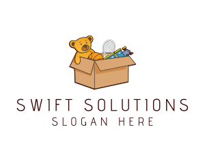 Toy Box Donation logo design