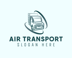 Trucking Haulage Swoosh logo design