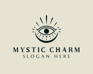 Mystic Boho Eye logo design