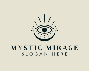 Mystic Boho Eye logo design