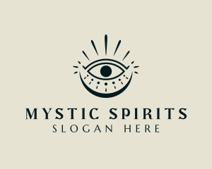 Mystic Boho Eye logo design