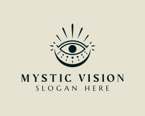 Mystic Boho Eye logo design