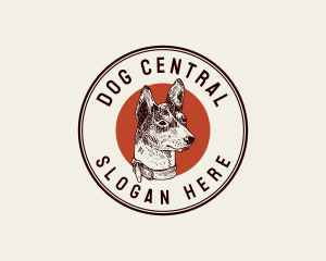 Veterinary Pet Dog logo design