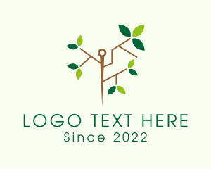 Nature Leaf Needle logo