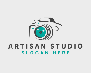 Camera Photography Studio logo design